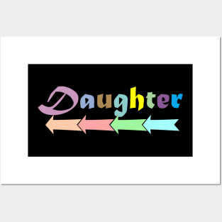 Daughter and mother matching tshirts Posters and Art